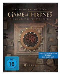 NEU Game of Thrones Staffel 5 Limited Edition Blu-ray Steelbook deutsch - Bild 1 von 9