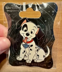 Prendedor Disney WDI Disneyland 60 Aniversario Personaje Diamante LE 250 - Parche Perro - Imagen 1 de 6