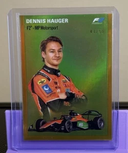 2024 Topps Chrome Formula 1 F1 Dennis Hauger 1954 Gold 41/50 #1954-24 - Picture 1 of 2