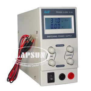 New Adjustable PS3005 Digital DC 30V 5A Switching Power Supply LCD 220V Input - Picture 1 of 4