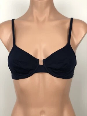 LA PERLA STUDIO NUEVO CON ETIQUETAS Nuevo Proyecto Sujetador Algodón Suave con Aros - Azul Marino Foto 1 de 4