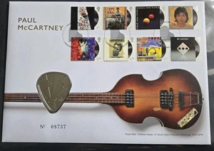 GB PAUL MCCARTNEY COIN COVER GUITAR , IN VERY GOOD CONDITION - Picture 1 of 1
