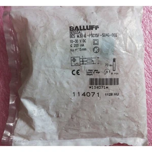 One new balluff BES M30ML-PSC15F-S04G-002 Inductive Sensors Fast Delivery - Picture 1 of 2