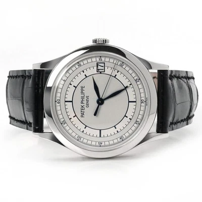Reloj Patek Philippe Calatrava 5296G-001 Oro Blanco Foto 1 de 4