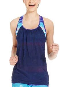 Ideology Sports Layered Look Tank Top Womens Size X-Small - Picture 1 of 1