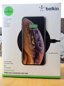 Belkin F5Z093-BLK 10W Wireless Charging Pad, Black - Picture 1 of 1