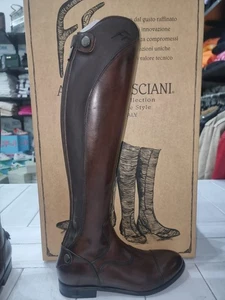 Alberto Fasciani Stivale Donna Da Equitazione Marrone Size Eu38 AF820 - Imagen 1 de 12