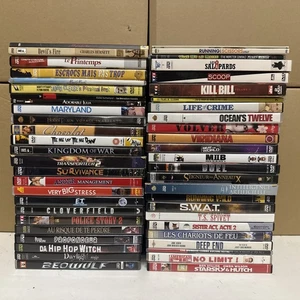 LOT DE 50 DVD originaux–Films  Action comédie thriller - Imagen 1 de 3