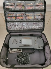 Atari Lynx 1 Handheld Console - System Only For Repair No Power 8 Games