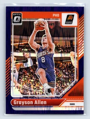 Donruss Optic #90 Grayson Allen Purple Shock Phoenix Suns 2024-25 Foto 1 de 2