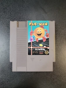 Pac-Man Nintendo Entertainment System 1990 NES Tengen grigio testato e funzionante - Foto 1 di 7