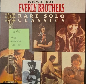 The Everly Brothers Best Of Everly Brothers Vinyl Record VG+/VG CUR468739 1990 - Picture 1 of 2
