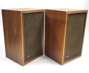 Altavoces Sony SS-510 de colección - Grano de madera bidireccional - 8 ohmios 35 W - Probados funcionando - Imagen 1 de 6