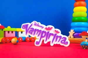 Vampirina Logo 3D Printed Pretend Play Toy Gift Learning 20th Century Fox Disney - Picture 1 of 3