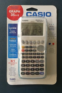 CASIO Graph 35+E Calculatrice graphique Mode examen Neuve sous blister - Afbeelding 1 van 5