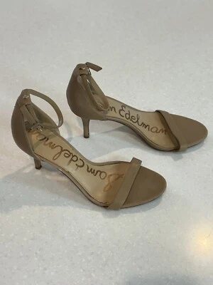 Sam Edelman Open Toe “ Patti”  Neutral Adjustable Heels- 8 1/2 - Image 1 of 4