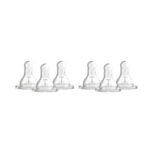 Dr Brown's Level T Nipple for Newborns Slower Flow Pack of 6 Baby Bottle Nipple - Picture 1 of 8