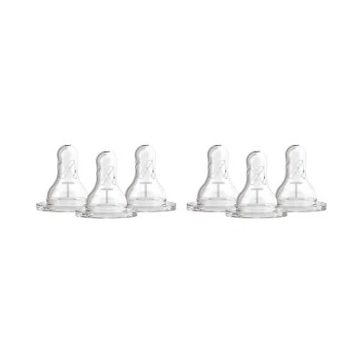 Dr Brown's Level T Nipple for Newborns Slower Flow Pack of 6 Baby Bottle Nipple - Image 1 of 4