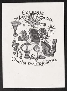 Ex Libris di Bruno da Osimo - Marchetti Aroldo - Picture 1 of 1