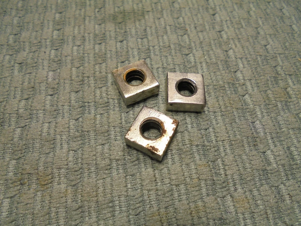 (1) VINTAGE SLINGERLAND BUDDY RICH CYMBAL STAND SQUARE NUT SN-1 VITAL PARTS! - Image 1 of 2