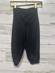 Boys Size XXS Rawlings Black Baseball Pants - Very Good Used Condition - Picture 1 of 3