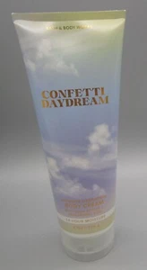 BATH & BODY WORKS~CONFETTI DAYDREAM Shea Butter + Hyaluronic Acid Body Cream - Picture 1 of 2