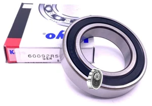 6009 2RS C3 Deep Groove Ball Bearing, Rubber Sealed 45x75x16 mm KOYO - Picture 1 of 3