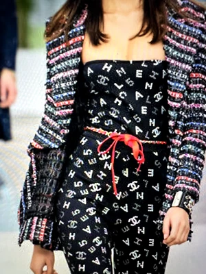 Traje de baño Chanel 20C nuevo logotipo CC NEGRO CRUDO de una pieza forro superior FR40-FR38 Foto 1 de 4