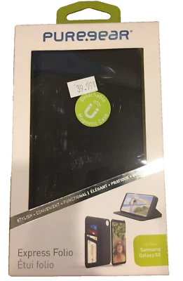 PureGear - Express Folio para Samsung Galaxy S8 - Negro Foto 1 de 3