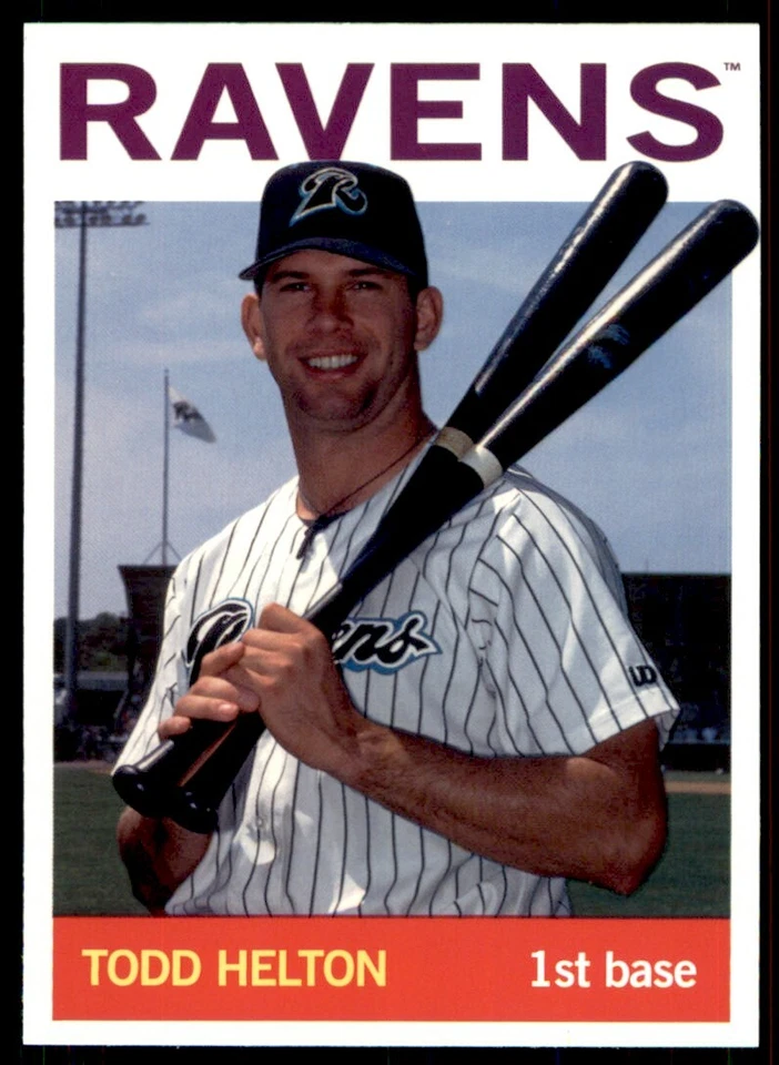 Todd Helton 2021 Topps Pro Debut MiLB Legends Card #MILB-14 New Haven Ravens - Image 1 of 2