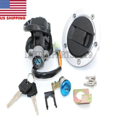 Interruptor de encendido tapas de gas combustible llaves de bloqueo para Suzuki SV 650 A S SF SV1000 SV1000S Foto 1 de 4