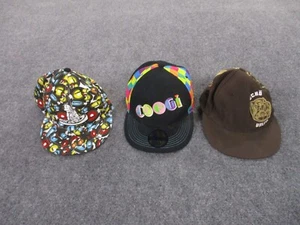 Coogi Ecko Hat Lot Of 3 Cap UNLTD Best Headwear Vintage Y2K Retro 7 3/8 3/4 Mens - Picture 1 of 15