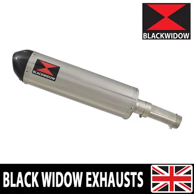 CRF 1000 AFRICA TWIN 2016-2019 Exhaust Silencer Kit 400m Oval Carbon Tip 400ST - Image 1 of 4