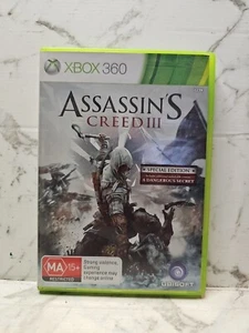 Assassin's Creed III 3 - Xbox 360 PAL - w/ Manual - Picture 1 of 3