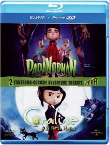 Blu-ray *** PARANORMAN + CORALINE UND DAS MAGISCHE TÜR (3D + 2D) *** Aus Katalog - Bild 1 von 2