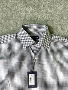Peter Millar Crown Crafted Flex Finish Check NWT Button Shirt Size Small - Picture 1 of 9