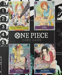 ONE PIECE CARD GAME DASH PACK 2025 PROMOS OP05-062 ST17-004 ST13-016 OP08-074 - Foto 1 di 1