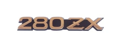 Datsun 280ZX Fender Emblem Gold 1979-83  NEW 1511 - Image 1 of 2