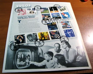 US  FDC Stamp  Scott# 3187 Celebrate the Century 1950's  2000 Used L748 - Picture 1 of 1