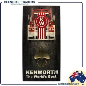 Wall Mount BOTTLE OPENER - KENWORTH TRUCKS Brand New - Picture 1 of 7