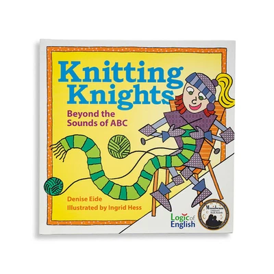 Knitting Knights: Beyond the Sounds of ABC by Denise Eide (Hardcover) LOE  - Image 1 of 4