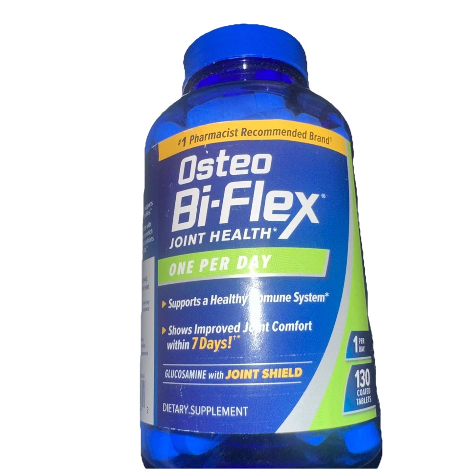 Osteo Bi-Flex One Per Day Glucosamina Suplemento para la Salud Articular 130ct EXP 02/2028 Foto 1 de 1
