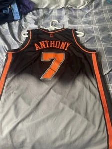 Knicks Carmelo Anthony Adidas L Jersey Limited Edition Halloween - Picture 1 of 4