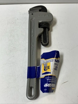 Irwin Vise-Grip 2074110 10" Cast Aluminum Pipe Wrench - Image 1 of 3