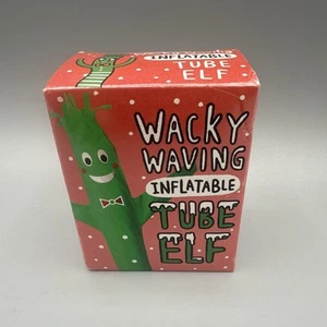 WACKY WAVING Tubo Inflable Elfo RP Mini Pequeño Libro Azul Sam Stall Gemma Correll - Imagen 1 de 3