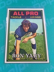 1974 TOPPS # 125 RON YARY FOOTBALL CARD Minnesota Vikings - Picture 1 of 2