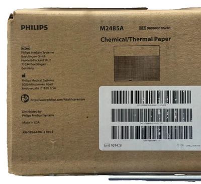 HP-Philips EKG Paper Anti-Fade M2485A - Image 1 of 2