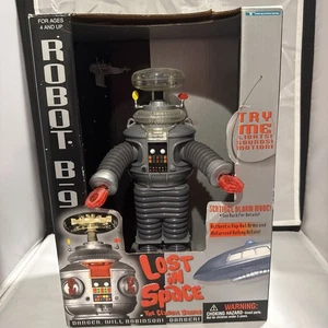 Trendmasters Lost in Space Serie Clásica Robot B-9 Figura de Acción Suelta Caja Abierta - Imagen 1 de 8