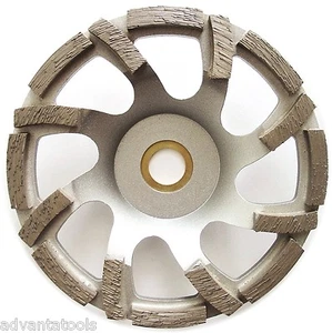 5” Premium Turbo Diamond Cup Wheel for Concrete Stone Grinding 7/8”-5/8" Arbor - Picture 1 of 4
