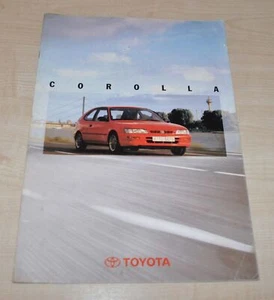 1995 Toyota Corolla Brochure Prospekt DE - Picture 1 of 11